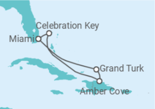 Itinerário do Cruzeiro Bahamas - Carnival Cruise Line