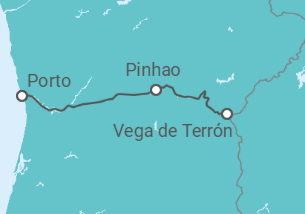 Itinerário do Cruzeiro  Porto a Vega de Terón. - Crucemundo