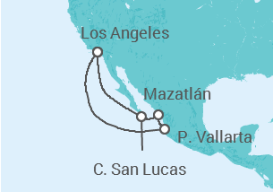 Itinerário do Cruzeiro México - Royal Caribbean
