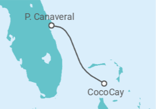 Itinerário do Cruzeiro EUA - Royal Caribbean