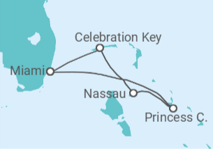 Itinerário do Cruzeiro Bahamas - Carnival Cruise Line