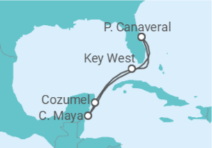 Itinerário do Cruzeiro México, EUA TI - Celebrity Cruises