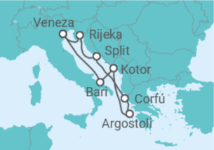 Itinerário do Cruzeiro Grécia, Turquia - Seabourn