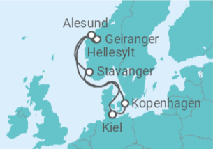 Itinerário do Cruzeiro França - AmaWaterways