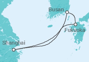 Itinerário do Cruzeiro Japão, Coreia Do Sul - MSC Cruzeiros