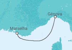 Itinerário do Cruzeiro Itália TI - MSC Cruzeiros