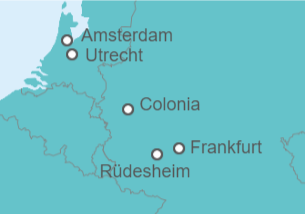 Itinerário do Cruzeiro Finlândia, Estónia, Suécia, Alemanha, Dinamarca, Polónia TI - AIDA