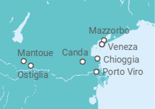 Itinerário do Cruzeiro De Veneza a Mantua (Italia) - CroisiEurope