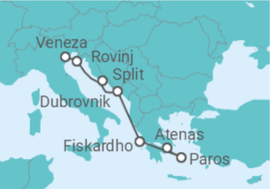 Itinerário do Cruzeiro Croácia - Explora Journeys