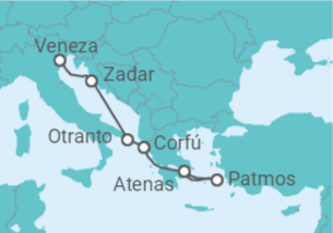 Itinerário do Cruzeiro Grécia, Itália - Explora Journeys