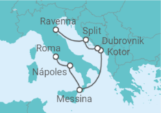 Itinerário do Cruzeiro De Roma a Ravenna - Royal Caribbean