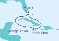 Itinerário do Cruzeiro Jamaica, Ilhas Caimão - Carnival Cruise Line