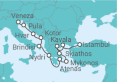 Itinerário do Cruzeiro De Veneza a Istambul - Explora Journeys