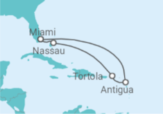 Itinerário do Cruzeiro Bahamas, Ilhas Virgens Britânicas, Antígua E Barbuda - Celebrity Cruises