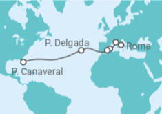 Itinerário do Cruzeiro França, Espanha, Portugal - NCL Norwegian Cruise Line