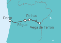 Itinerário do Cruzeiro De Lisboa a Porto - AmaWaterways