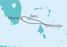 Itinerário do Cruzeiro Bahamas - Virgin Voyages