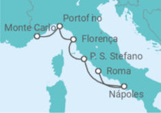 Itinerário do Cruzeiro Italia al completo - Silversea