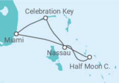 Itinerário do Cruzeiro Bahamas - Carnival Cruise Line