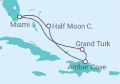 Itinerário do Cruzeiro Bahamas - Carnival Cruise Line