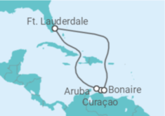 Itinerário do Cruzeiro Curaçao, Aruba, Bonaire, Santo Eustáquio e Saba - Celebrity Cruises