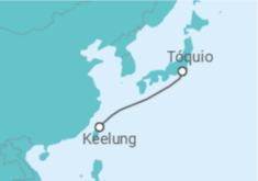 Itinerário do Cruzeiro Taiwan - MSC Cruzeiros