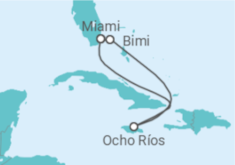 Itinerário do Cruzeiro Jamaica - Virgin Voyages