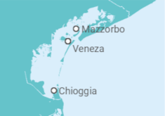 Itinerário do Cruzeiro Itália - CroisiEurope