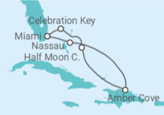 Itinerário do Cruzeiro Bahamas - Carnival Cruise Line