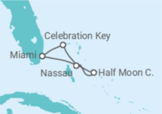 Itinerário do Cruzeiro Bahamas - Carnival Cruise Line