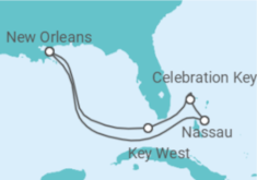 Itinerário do Cruzeiro EUA, Bahamas - Carnival Cruise Line