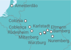 Itinerário do Cruzeiro De Nuremberg (Alemania) a Amesterdão - Riverside