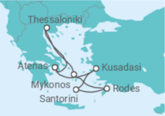 Itinerário do Cruzeiro Turquia, Grécia - Celebrity Cruises