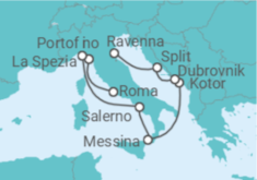 Itinerário do Cruzeiro Itália, Montenegro, Croácia - Celebrity Cruises