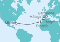Itinerário do Cruzeiro Espanha, Marrocos - Virgin Voyages