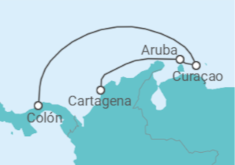 Itinerário do Cruzeiro Aruba, Curaçao - Royal Caribbean