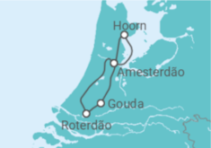 Itinerário do Cruzeiro Holanda - CroisiEurope