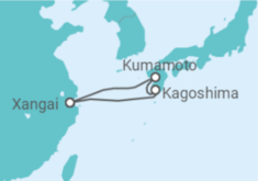 Itinerário do Cruzeiro Japão - Royal Caribbean