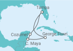Itinerário do Cruzeiro México, Ilhas Caimão - Royal Caribbean