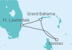 Itinerário do Cruzeiro Bahamas - Royal Caribbean