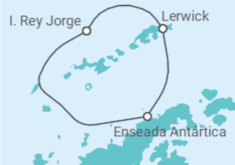 Itinerário do Cruzeiro Endeavour2 - 20280109 - 6 days - Silversea