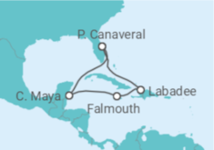 Itinerário do Cruzeiro Jamaica - Royal Caribbean