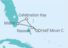 Itinerário do Cruzeiro Bahamas - Carnival Cruise Line