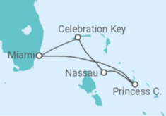 Itinerário do Cruzeiro Bahamas - Carnival Cruise Line