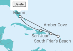 Itinerário do Cruzeiro Porto Rico - Princess Cruises