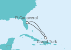 Itinerário do Cruzeiro Bahamas - Princess Cruises