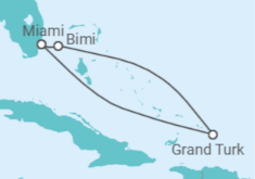Itinerário do Cruzeiro Bahamas - Virgin Voyages