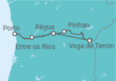 Itinerário do Cruzeiro Portugal, Espanha - AmaWaterways