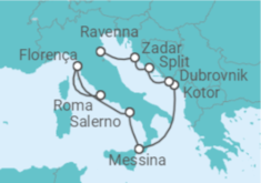 Itinerário do Cruzeiro Itália, Croácia TI - Celebrity Cruises