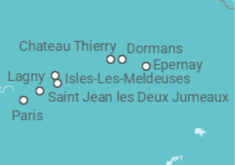 Itinerário do Cruzeiro De Paris a EPERNAY - CroisiEurope